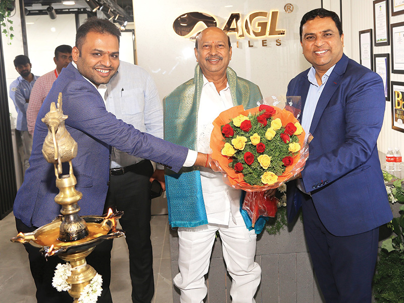 Asian Granito India inaugurates showroom in Hyderabad