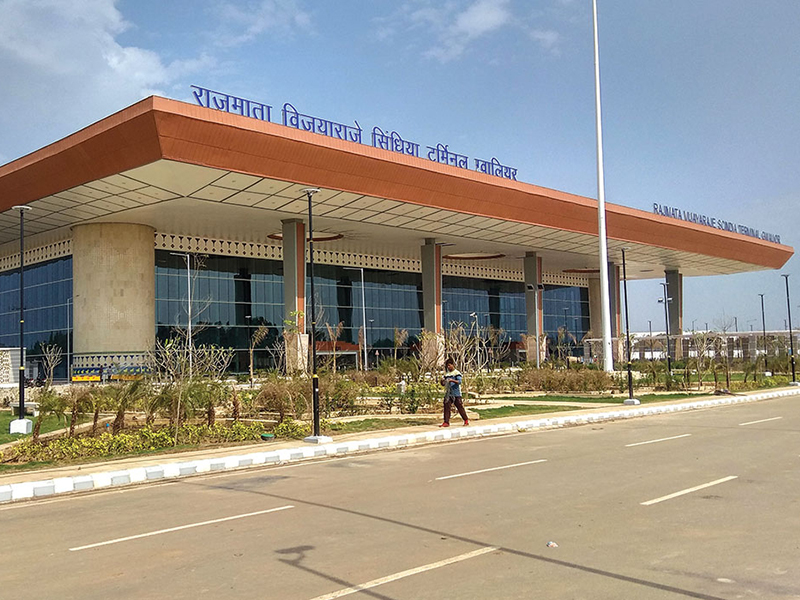Gwalior Airport constructed with eco-friendly Zinc Integration