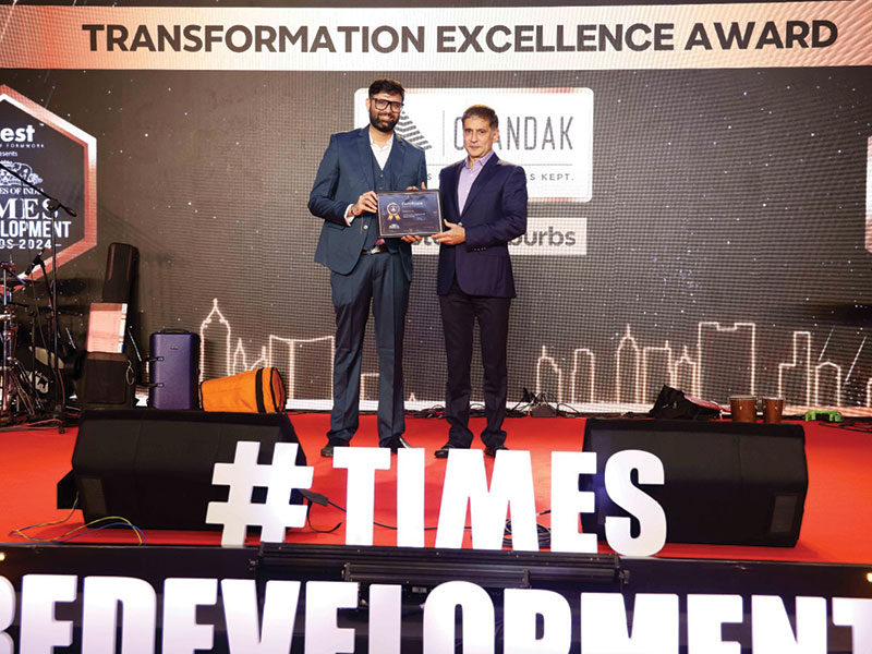 Chandak Group Receives ‘Transformation Excellence Award’ for Redevelopment in Mumbai’s Western Suburbs