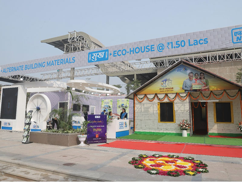 NTPC showcases fly ash-based Rs. 1.5 lakh Eco-House ‘Sukh’ at IITF 2024