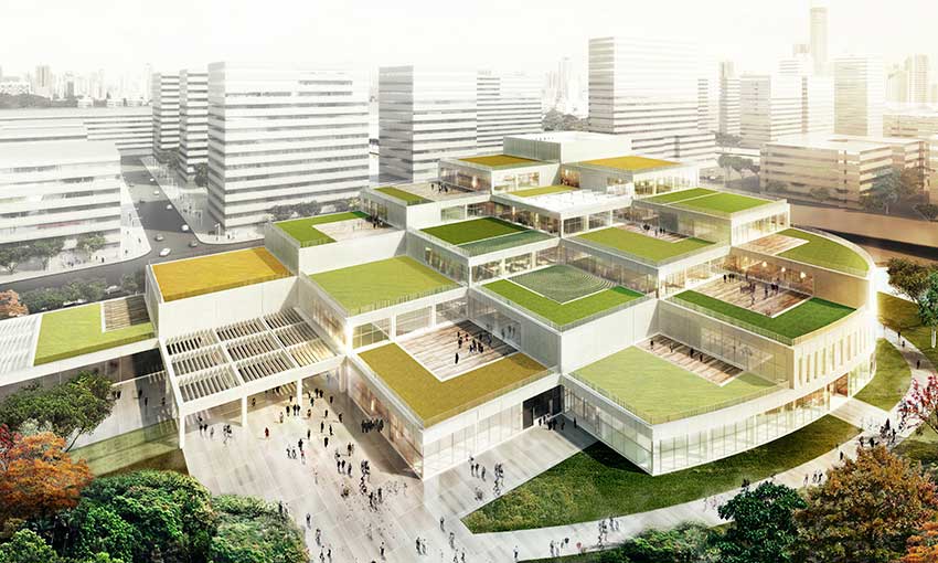 Ningbo Home of Staff schmidt hammer lassen architects