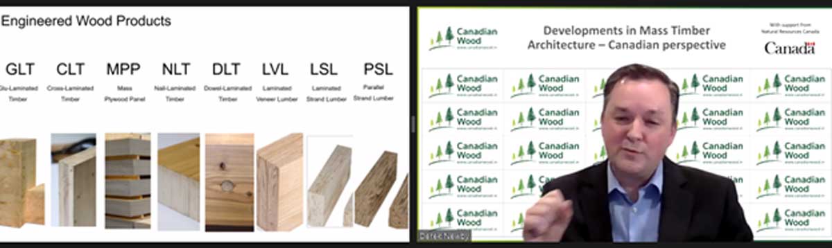 An in-depth introduction to various engineered products used in mass timber structures