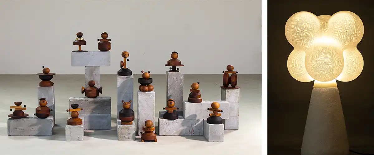 Wooden-totems