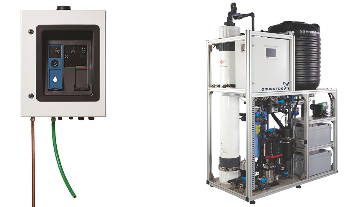 Grundfos’ AQpure and AQtap water kiosks