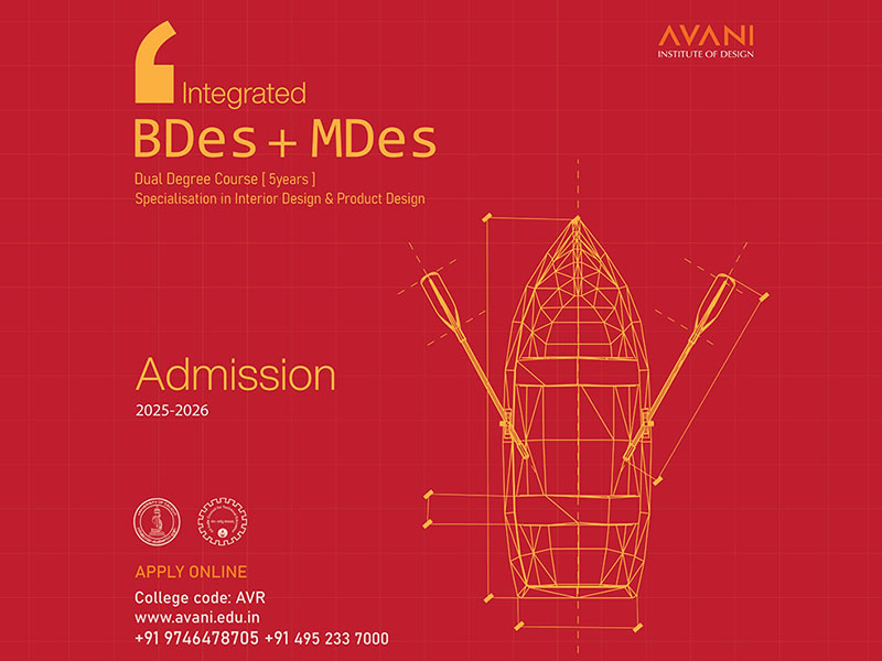 Avani Institute of Design Launches Innovative Five-Year Integrated B.Des + M.Des Dual Degree Program
