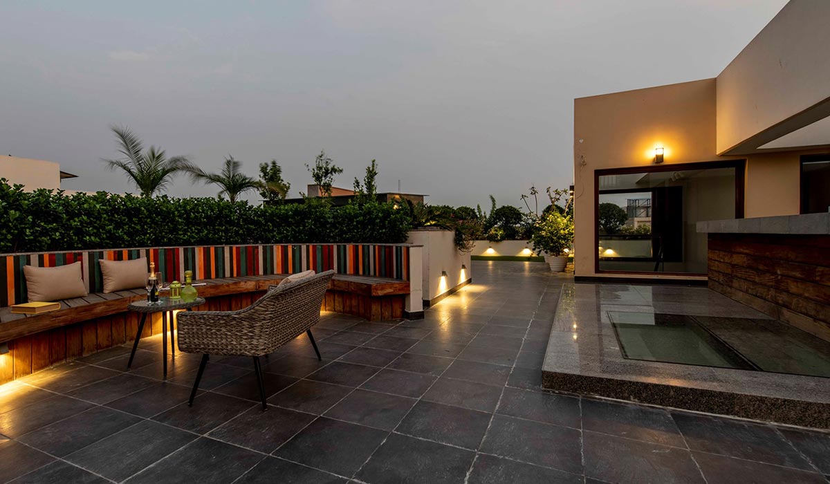 Terrace Ideas by Interior Architects Pramod Group